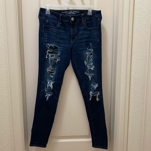 American Eagle hi-rise jegging, size 10